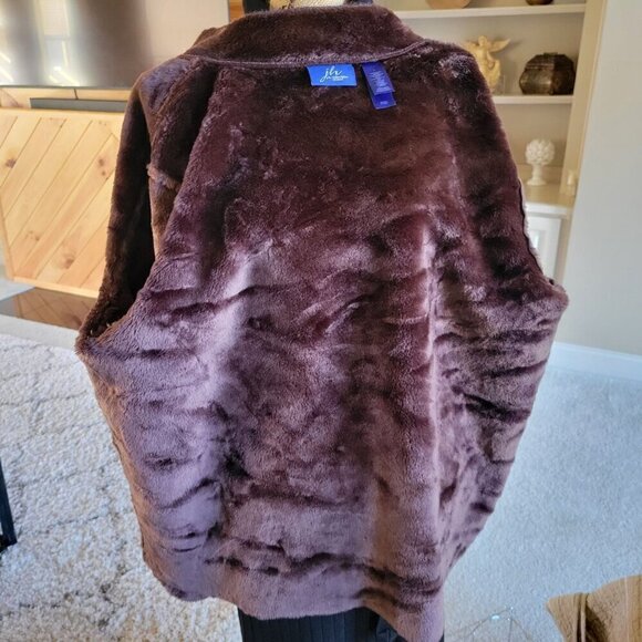 j.h.collectibles Vintage Ladies Shearling Jacket With Faux Fur Lining -  2 - Picture 5 of 7